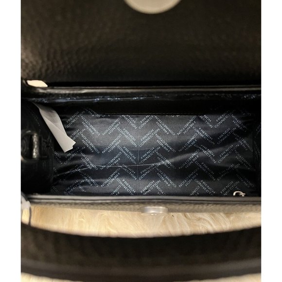 NWT FRENCH CONNECTION GRACIE PEBBLE CUT OUT HANDLE CROSSBODY HAND BAG - Picture 6 of 6